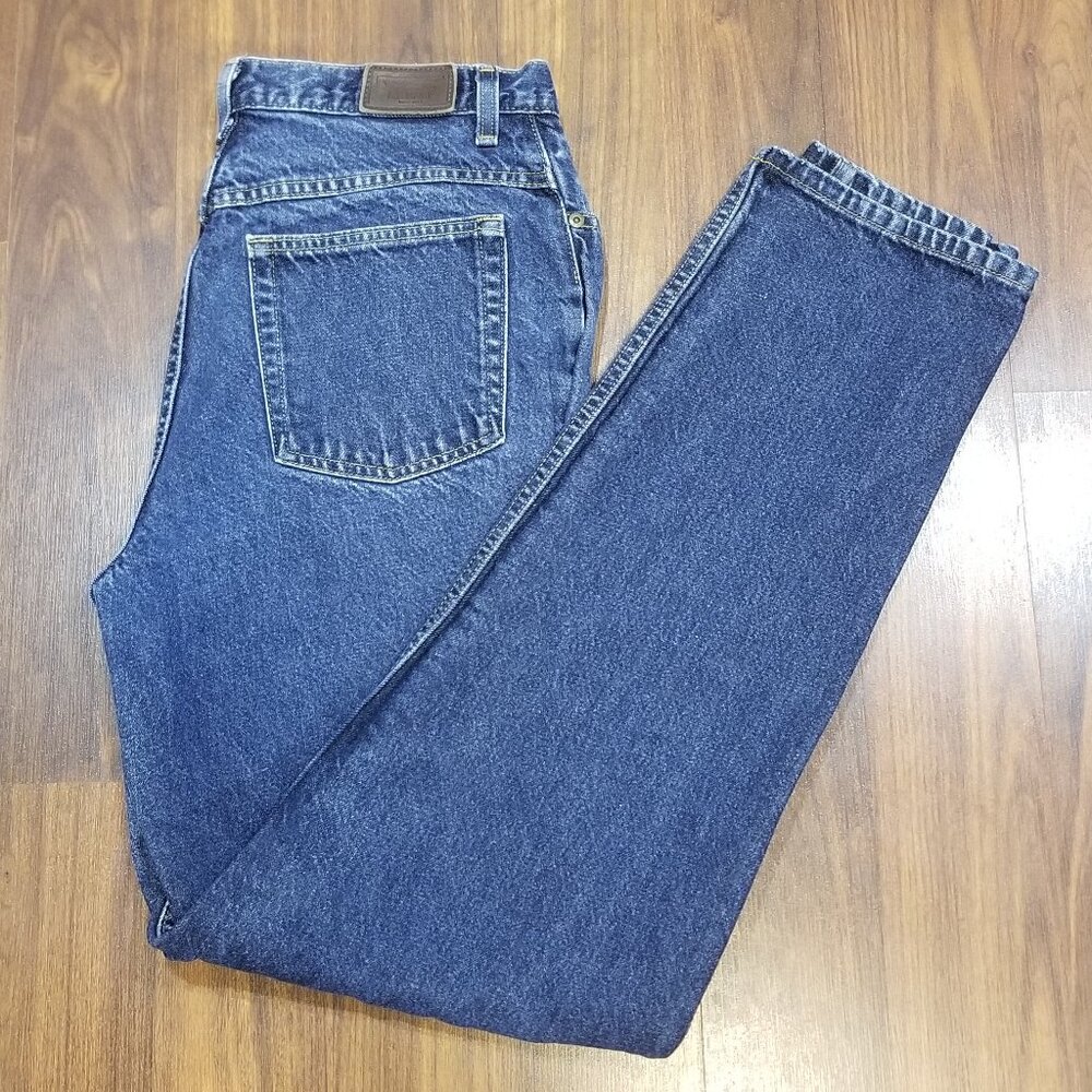 Ladies' L.L. Bean "Double L" Jeans, Relaxed Fit, Size 12 Tall, GUC - VGUC